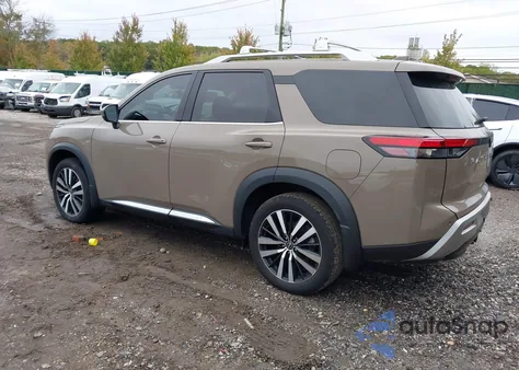 2024 Nissan Pathfinder Platinum 4Wd from USA, damaged, VIN 5N1DR3DJ2RC314820